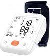 Arm Blood Pressure Monitor, Automatic Digital BP Machine for Adults, Large Display, Rechargeable Battery, for Home Use