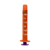 Vesco Medical ENFit Amber Syringes 3ml (Pack of 500 (1 Box))