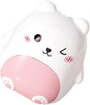 Generic Cute Bear Pill Organizer for Kids, 7 Day Travel Pill Box with Hanging Hole, Portable Medicine Organizer for Vitamins, Supplements, School & Travel. (Pink)