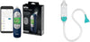Braun ThermoScan 7+ Connect Digital Ear Thermometer - Family Care App Compatible, Age Precision Technology + Braun Manual Nasal Aspirator - Mucus Remover, Manual Suction Power, 2 Nose Tip Sizes