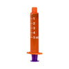 Vesco Medical ENFit Amber Syringes 5ml (Pack of 250 (1 Box))