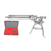 Europlex Metal Syringe Gun with Protective Casing – Heavy-Duty, Reusable Metal Syringe for Veterinary, Livestock & Medical Applications – Durable Stainless Steel Construction (20ml)