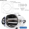 8L High-Temperature Autoce Sterilizer, 900W Steam Sterilizer with LED Display & Overheat Protection for Lab Equipment & Tools, Medical & Dental Use