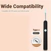 Smart Visual Ear Cleaner Kit - HD Camera Earwax Removal Tool with Medical Silicone Tips
