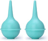 Comfort Axis Baby Nasal Aspirator and Ear Wax Bulb Syringe, Green, 3 Oz, Pack of 2