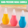Nasal Aspirator for Baby - a Safe and Gentle Tool for Relieving Nasal Congestion in Newborns. It Comes with a Storage Box and is a BPA Free Baby Nose Suction Device (Yellow, Small-Scale)