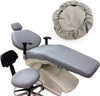 4pcs/Set Dental Pu Leather Unit Dental Chair Seat Cover Chair Cover Elastic Waterproof Protective Case Protector Dentist Equipment