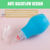 Nasal Aspirator for Baby - a Safe and Gentle Tool for Relieving Nasal Congestion in Newborns. It Comes with a Storage Box and is a BPA Free Baby Nose Suction Device (Yellow, Small-Scale)