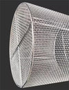 304 Stainless Steel Sterilization Basket, 0.24in Mesh Lab Instrument Holder, Perforated Basket for Medical & Laboratory Use (40x30cm)