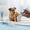 1Pc Blue Pet Medicine Feeder Liquid Oral Syringe Milk Nursing Bottles Syringe Soft Tip Plastic Pet Medical Feeding Tool for Dog Puppy Cat, Kitten Nursing Supplies