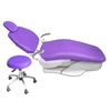 Dental Chair Covers 4Pcs/Set PU Leather Elastic Waterproof Protective Case Seat Chair Cover Dentistry Lab Dentist Equipment