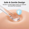 Sticky Ear Cleaners for Adults,Reusable Soft,Portable Ear Pick with Dust Cover Packaging,Ear Cleaning Tool for Kids and Adults (24PC)