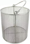 304 Stainless Steel Sterilization Basket, 0.24in Mesh Lab Instrument Holder, Perforated Basket for Medical & Laboratory Use (40x30cm)