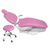Dental Chair Covers 4Pcs/Set PU Leather Elastic Waterproof Protective Case Seat Chair Cover Dentistry Lab Dentist Equipment