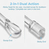 Sticky Ear Cleaners for Adults,Reusable Soft,Portable Ear Pick with Dust Cover Packaging,Ear Cleaning Tool for Kids and Adults (24PC)