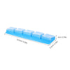 Dental Palette with Cover for Porcelain Powder Mixing Watering Moisturizing Plate - Dental Lab Equipment for Instrument Sky-Blue