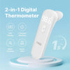 FDK Ear Thermometer for Adults and Kids, FSA Eligible Digital Accurate Ear and Forehead Thermometer Medical Grade with Fever Alarm, 1 Second Fast Reading LED Clear Display Silent Mode