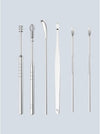 Earwax Removal Ear Cleaner Wax Pickers Earpick Remover Curette Pick Kit Spoon Care Clean Tool,10 pcs/Set