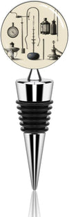 Medical Apparatus And Instruments Wine Bottle Stopper Reusable Zinc Alloy Wine Corks for Beer Bottle Stoppers with Grip Top Cute Circular Vacuum Corks for Kitchen Bar Wedding
