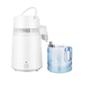 Water Distiller Machine, 1L/H 4L Pure Water Distiller Distilled Machine Stainless Steel Purifier Dental Distillation Equipment