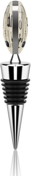 Medical Apparatus And Instruments Wine Bottle Stopper Reusable Zinc Alloy Wine Corks for Beer Bottle Stoppers with Grip Top Cute Circular Vacuum Corks for Kitchen Bar Wedding