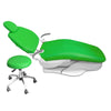 Dental Chair Covers 4Pcs/Set PU Leather Elastic Waterproof Protective Case Seat Chair Cover Dentistry Lab Dentist Equipment