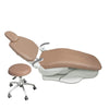 Dental Chair Covers 4Pcs/Set PU Leather Elastic Waterproof Protective Case Seat Chair Cover Dentistry Lab Dentist Equipment