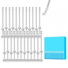 Sticky Cleaning Ear Stick, Upgraded Sticky Ear Cleaners, Gentle Reusable Soft Spiral Head Adhesive Ear Pick for Safe Ear Cleaning, Sticky Swabs for Adults (48 PCS)