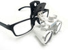 3.5X-420mm Surgical Medical Binocular Loupes, Clip On Medical Clinic Surgical Binocular Magnifier Loupes, Dental Equipment Accessories,B