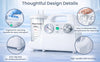 Electric Suction Machine, Portable Extractor with Adjustable Power for Home Use, Low Noise, 1pcs