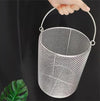304 Stainless Steel Sterilization Basket, 0.24in Mesh Lab Instrument Holder, Perforated Basket for Medical & Laboratory Use (40x30cm)