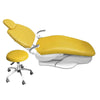 Dental Chair Covers 4Pcs/Set PU Leather Elastic Waterproof Protective Case Seat Chair Cover Dentistry Lab Dentist Equipment