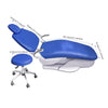 Dental Chair Covers 4Pcs/Set PU Leather Elastic Waterproof Protective Case Seat Chair Cover Dentistry Lab Dentist Equipment
