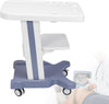 Generic Mobile Ultrasound Trolley Cart with Wheels Equipment Organizer Trolley for Hospital Dental Clinics Beauty Salons