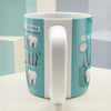 Dental Coffee Mug Featuring Dental Equipment Designs, Personalized Custom Coffee Mug, Gift For Dentists, Dentist Gifts For Men Women, Graduation Gifts For Dental Students (TR)