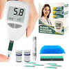 Glucose Monitor Kit, Blood Sugar Monitor,50 Test Strips &50 Lancets for Diabetes Testing,High Accuracy Blood Glucose Monitor Kit,1 Lancing Devices, DS-W Diabetes Testing Kit,Travel Size.