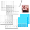 Sticky Cleaning Ear Stick, Upgraded Sticky Ear Cleaners, Gentle Reusable Soft Spiral Head Adhesive Ear Pick for Safe Ear Cleaning, Sticky Swabs for Adults (48 PCS)