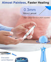 Blood Glucose Monitor, Glucometer Kit with 125 Strips and 125 Lancets