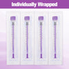 60ml Syringe with Cap, 60cc Plastic Syringes for Liquid, Feeding, Individually Wrapped 10 Pack