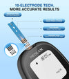 Medilax Blood Glucose Monitor Kit, Blood Sugar Testing Kit with 100 Test Strips & 100 Lancets, Glucometer and Lancing Device, No Coding, 500 Storage Glucose Monitor for Home Use Diabetes Testing