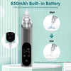 Ear Vacuum Wax Removal Tool, 6 Levels Electric Strong Suction Ear Vacuum Wax Remover, USB Charge Ear Cleaner Ear Wax Vacuum, Ear Wax Suction Remover Device for Adults and Kids (Grey)
