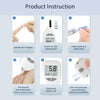 Glucose Monitor Kit, Blood Sugar Monitor,50 Test Strips &50 Lancets for Diabetes Testing,High Accuracy Blood Glucose Monitor Kit,1 Lancing Devices, DS-W Diabetes Testing Kit,Travel Size.