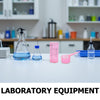 2 Sets Dental Graduated Cup, Measuring Spoon - Laboratory Mixing Cup Pot for Alginate Plaster Material Medical Bowls - Alginate Mixing Equipment Pink