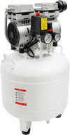 Air Compressor,1HP 10.57Gal, Oil-Fr-ee Air Compressor, 115PSI 750W Quiet Air Pump with All-Copper Motor, for Den-tal Lab Beauty Equipment