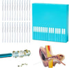 (1 Box, 24 Pcs) Upgraded Ear Candle Stick/Sticky Ear Cleaners for Adults & Kids, Reusable Soft, Gentle Sticky Ear Cleaning Stick, Portable Ear Pick for Effective Earwax Removal