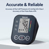 Sinocare Blood Pressure Monitor, Upper Arm BP Machine for Home, Adjustable Cuff 8.6"-16.5", One-Button Operation, Dual User Mode, Posture Detection & Irregular Heartbeat Alert, Black