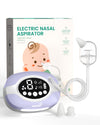 GROWNSY Electric Nose Suction for Baby, Hospital-Grade Nasal Aspirator with Night Light,Soothing Lullabies, Baby Nose Sucker with 9 Adjustable Suction Levels, Purple