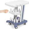Generic Beauty Storage Utility Cart with Wheels Equipment Organizer Trolley for Hospital Dental Clinics Beauty Salons