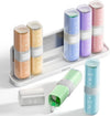 Magnetic Weekly Pill Organizer 2 Times a Day, AM PM Pill Box 7 Day, Removable Large Twice Medicine Pill Case, Medication Container Holder for Vitamins and Supplements, Rainbow