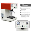 150W Dental Lab Vacuum Mixer with Built-in Pump - 500ML Tank for Plaster, Investment, Gypsum & Agar Mixing | Lab Equipment for Molded Materials